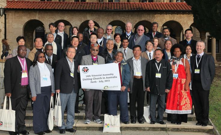 UnitingWorld leaders at the UCA Assembly in 2015